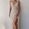 Elegante Splitjurk | Verfijnde Mode voor Vrouwen 7