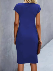 Yara Midi-jurk met flatterend silhouet voor dames
