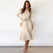 Eloisa | Dames Jurk - Zachte Stof, Elegante Pasvorm, Gebreid 2