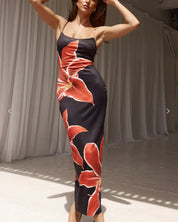 Mckayla | Maxi Jurk met Bloemenprint