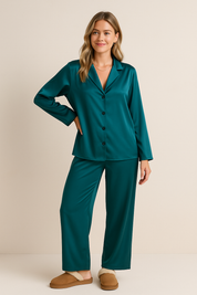 Rozella | Pyjamaset Luxe Satijn