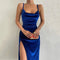 Fluwelen Splitrok | Luxe Jurk voor Dames 6