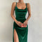 Fluwelen Splitrok | Luxe Jurk voor Dames 7