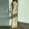 Francesca | Satijnen Maxi Jurk Dames met Vloeiend Silhouet 1