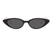 Riva Retro cat-eye zonnebril met smal montuur, UV-bescherming, voor dames