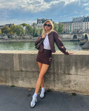 Valda | Rokpak met Ronde Hals Blazer