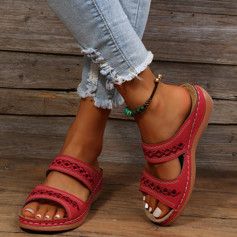 Jade | Vrouwen Comfortsandalen - Orthopedisch Ontwerp met Drievoudige Boogondersteuning 0