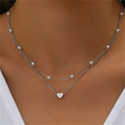 Kira | Dames Kralen Choker Ketting - Tijdloos en Elegant Hart Design 11