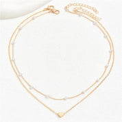 Kira | Dames Kralen Choker Ketting - Tijdloos en Elegant Hart Design 2