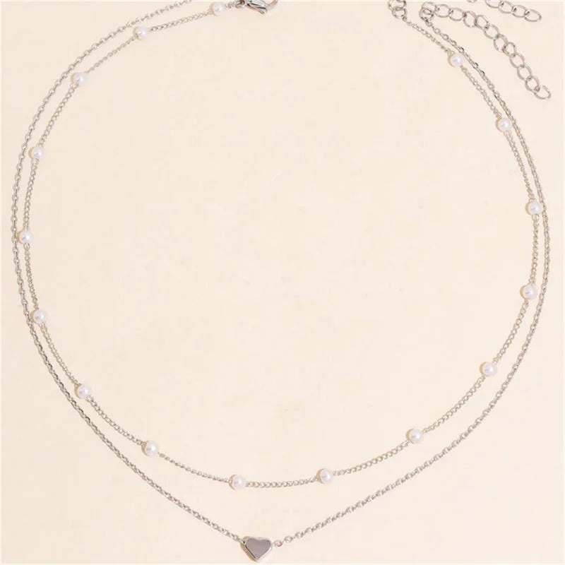 Kira | Dames Kralen Choker Ketting - Tijdloos en Elegant Hart Design 3
