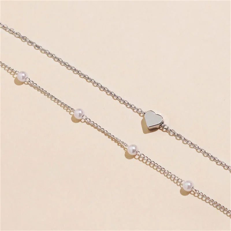 Kira | Dames Kralen Choker Ketting - Tijdloos en Elegant Hart Design 5