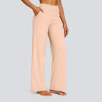 Broek dames roze comfort fit zij profiel