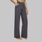 Broek dames donkergrijs comfort fit zijprofiel