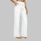 Broek dames wit comfort fit zijkant