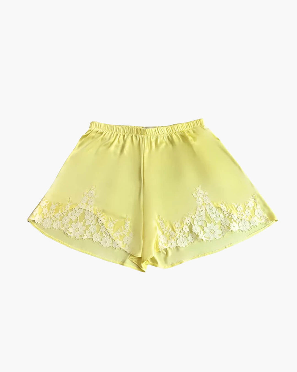 Lara | Dames Korte Broek - Luxe Satijn met Kantdetails 7
