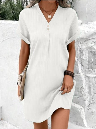 Liva | Dames Lange Jurk - Ademend en Feestelijk Design 5