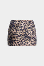 Luna | Dames Rok - Luipaardprint, Lage Taille, Trendy Lange Rok 1