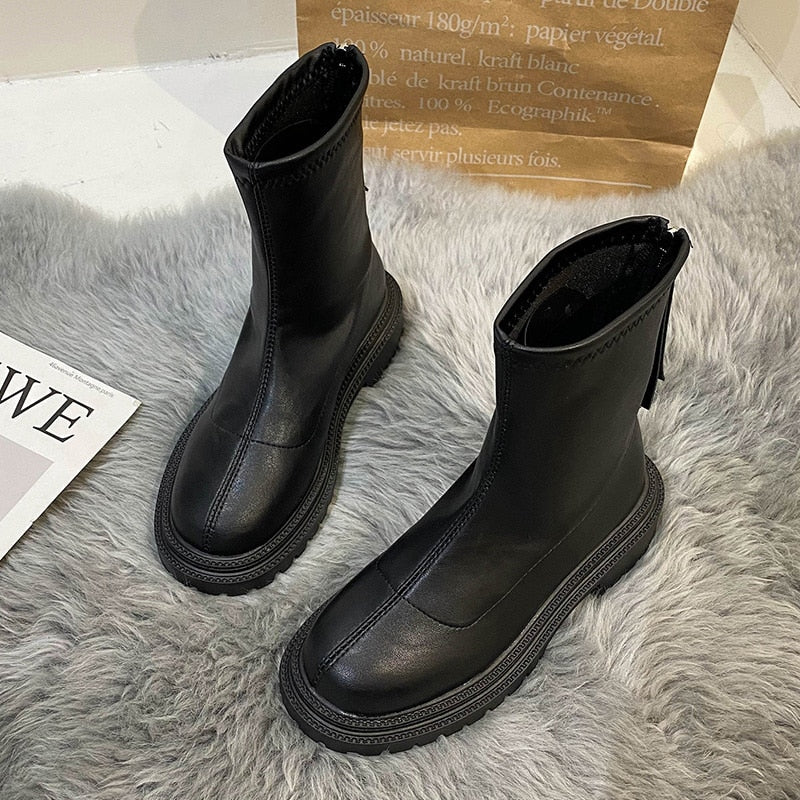 Madelief | Dames Laarzen - Hoogwaardige Stoffen, Elegante Herfstlook 8