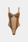 Mira | Dames Bodysuit - Mesh en Patchwork, Elegant Silhouet 0
