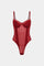 Mira | Dames Bodysuit - Mesh en Patchwork, Elegant Silhouet 13