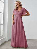 Dames Jurk Avond Maxi A-lijn Elegant