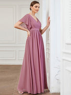 Dames Jurk Avond Maxi A-lijn Elegant
