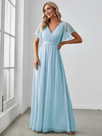 Dames Jurk Avond Maxi A-lijn Elegant