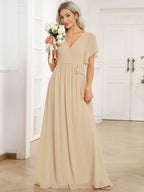 Dames Jurk Avond Maxi A-lijn Elegant