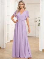 Dames Jurk Avond Maxi A-lijn Elegant