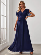 Dames Jurk Avond Maxi A-lijn Elegant