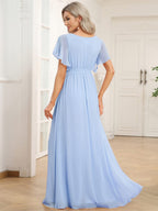 Dames Jurk Avond Maxi A-lijn Elegant