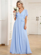 Dames Jurk Avond Maxi A-lijn Elegant