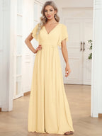 Dames Jurk Avond Maxi A-lijn Elegant