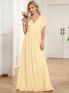 Dames Jurk Avond Maxi A-lijn Elegant