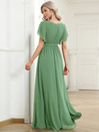 Dames Jurk Avond Maxi A-lijn Elegant