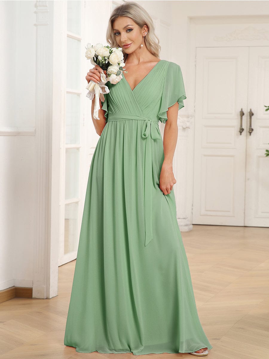Dames Jurk Avond Maxi A-lijn Elegant