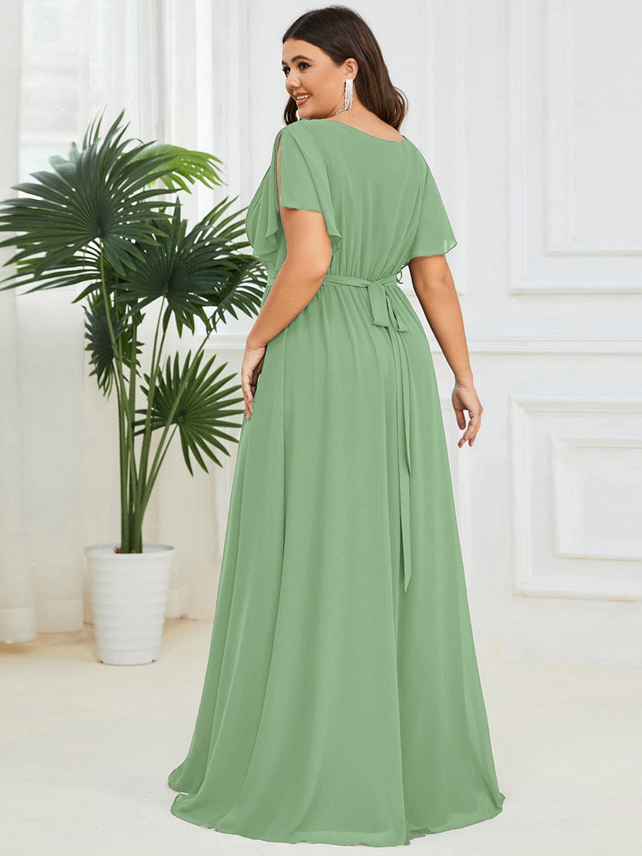 Dames Jurk Avond Maxi A-lijn Elegant