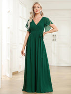 Dames Jurk Avond Maxi A-lijn Elegant