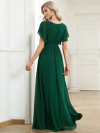 Dames Jurk Avond Maxi A-lijn Elegant