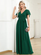 Dames Jurk Avond Maxi A-lijn Elegant