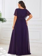 Dames Jurk Avond Maxi A-lijn Elegant