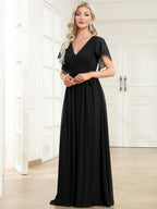 Dames Jurk Avond Maxi A-lijn Elegant