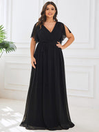 Dames Jurk Avond Maxi A-lijn Elegant