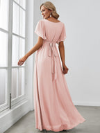 Dames Jurk Avond Maxi A-lijn Elegant