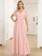 Dames Jurk Avond Maxi A-lijn Elegant