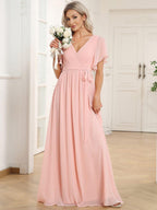 Dames Jurk Avond Maxi A-lijn Elegant