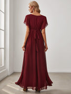 Dames Jurk Avond Maxi A-lijn Elegant