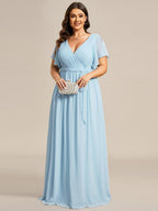 Dames Jurk Avond Maxi A-lijn Elegant