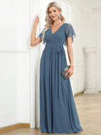 Dames Jurk Avond Maxi A-lijn Elegant