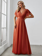 Dames Jurk Avond Maxi A-lijn Elegant